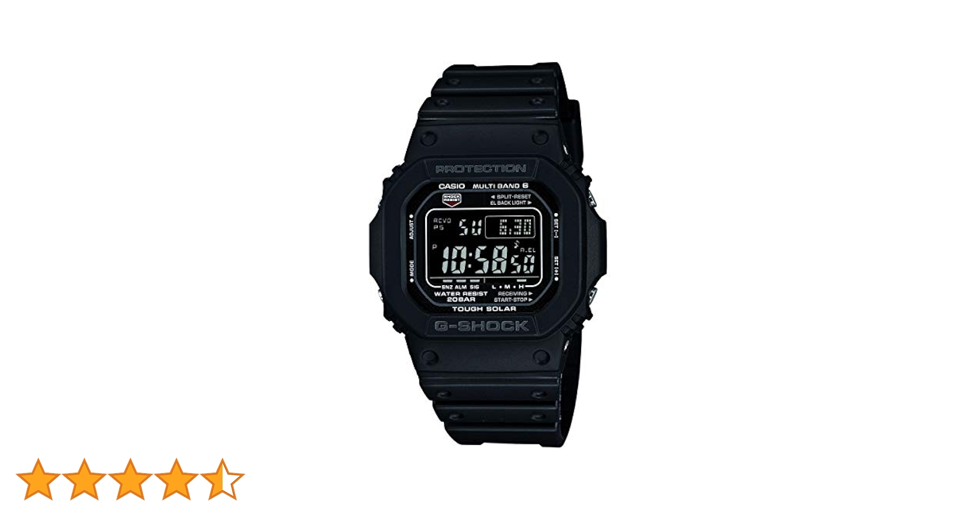 時計 G-SHOCK GW-M5610U-1BER GW-M5610U-1 | G-SHOCK DIGITAL Black | CASIO CANADA